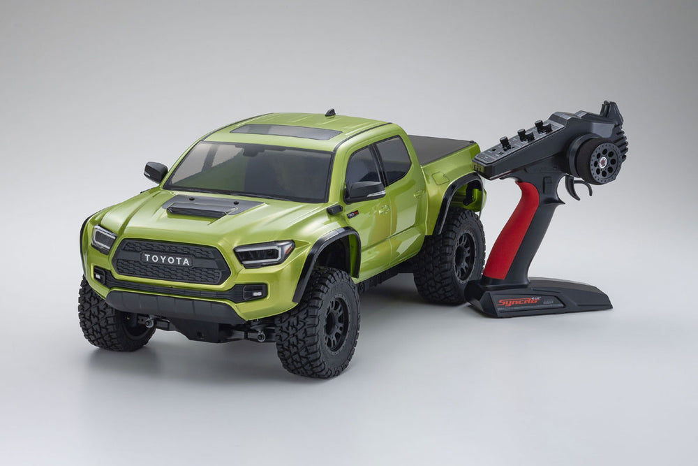 Kyosho 1/10 2021 Toyota Tacoma TRD Pro Electric Lime 4WD KB10L Readyset