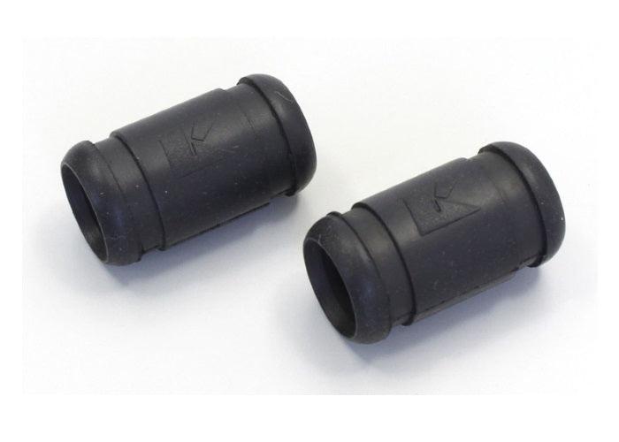 Kyosho 92601BK Black Muffler Joining Pipe (2) DBX / DRT / DRX / DST / MRF