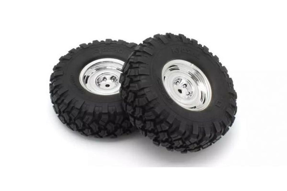 Kyosho Complete Wheel & Tire Dish SC #40 (KC10/2pcs)