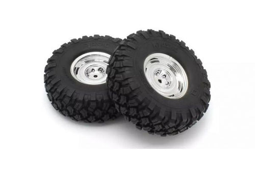 Kyosho Complete Wheel & Tire Dish SC #40 (KC10/2pcs)