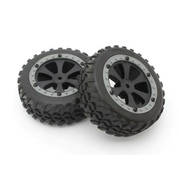 Tire & Wheel Set (Gray/Sand Master)