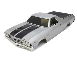 kyosho FAB705SL 1969 Chevy El Camino SS 396 Cortez Silver Decoration Body Set
