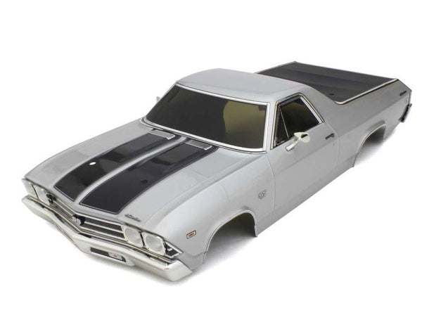 kyosho FAB705SL 1969 Chevy El Camino SS 396 Cortez Silver Decoration Body Set