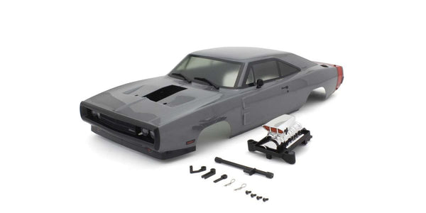 Kyosho 1970 Dodge Charger Supercharged VE Gray Decoration Body Set