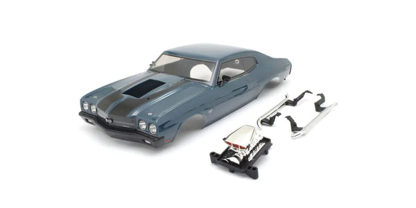 Kyosho 1970 Chevy Chevelle Supercharged VE, Dark Blue Decoration Body Set