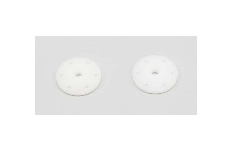 Kyosho IF347-136 Big Shock Piston White 1.3 x 6 Hole (2) Inferno MP9 / ST-R