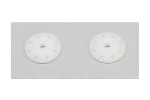 Kyosho IF347-138 Big Shock Piston White 1.3 x 8 Hole (2) Inferno MP9 / ST-R