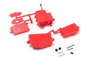 Kyosho IFF001KRB Battery & Receiver Box Set (F-Red/MP10/MP9)