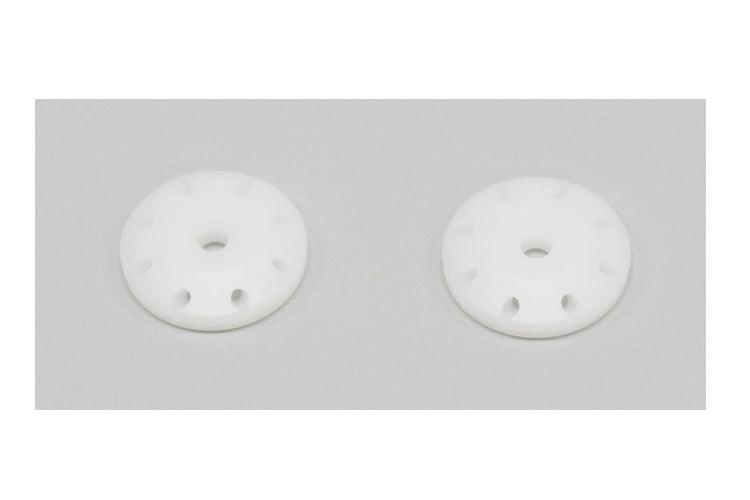 Kyosho IFW405-148 SP Big Shock Piston White 1.4 x 8 Hole (2) Inferno MP9 ST-RR