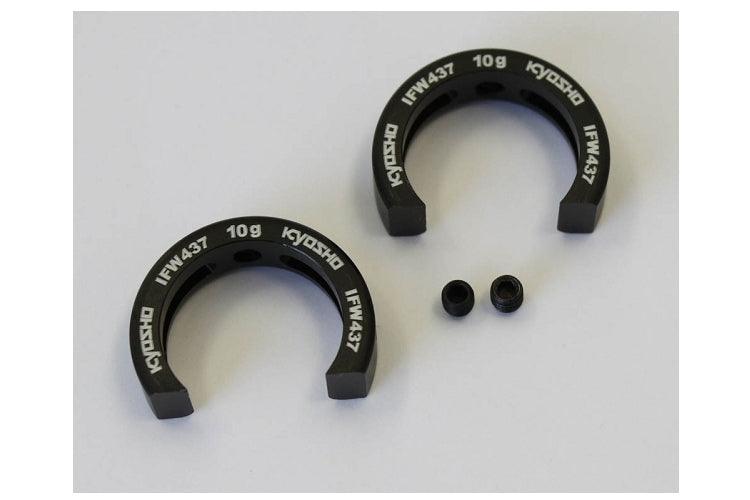 Kyosho IFW437-10 Front Knuckle 10g Weights (2) Inferno MP9