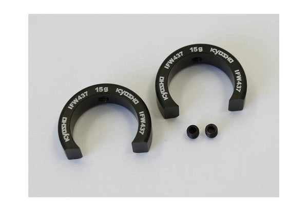 Kyosho IFW437-15 Front Knuckle 15g Weights (2) Inferno MP9