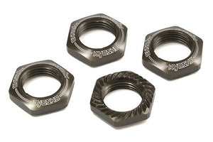Kyosho Gunmetal 17mm Serrated Wheel Nut
