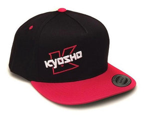 Kyosho KA30007R SnapBack Red Bill - One Size fits All Hat