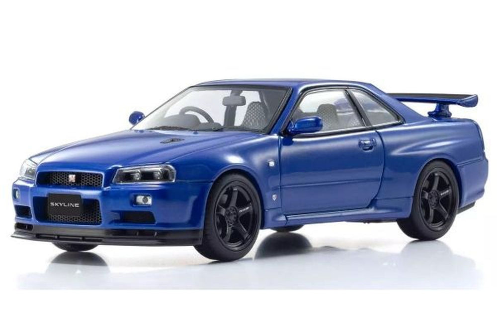 Kyosho 1/43 Nissan Skyline GT-R Vspec2 (Blue)