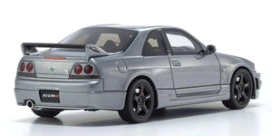 Kyosho 1/43 Scale Nissan Skyline GT-R R33 NISMO Grand Touring Diecast Car (Gray)