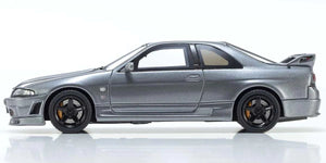 Kyosho 1/43 Scale Nissan Skyline GT-R R33 NISMO Grand Touring Diecast Car (Gray)