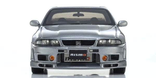 Kyosho 1/43 Scale Nissan Skyline GT-R R33 NISMO Grand Touring Diecast Car (Gray)