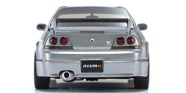 Kyosho 1/43 Scale Nissan Skyline GT-R R33 NISMO Grand Touring Diecast Car (Gray)