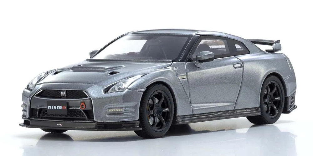Kyosho 1/43 Scale Nissan GT-R R35 NISMO Grand Touring Diecast Car (Gray)