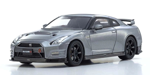 Kyosho 1/43 Scale Nissan GT-R R35 NISMO Grand Touring Diecast Car (Gray)