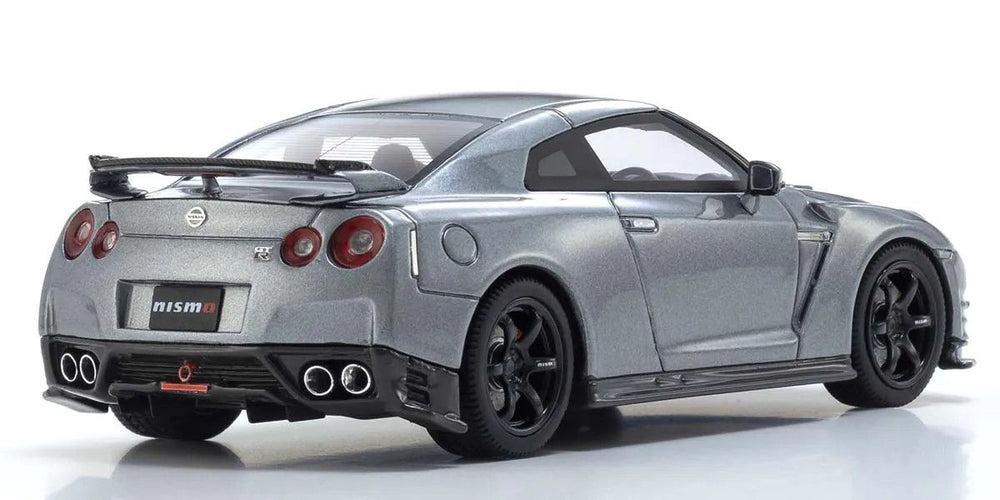 Kyosho 1/43 Scale Nissan GT-R R35 NISMO Grand Touring Diecast Car (Gray)