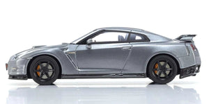 Kyosho 1/43 Scale Nissan GT-R R35 NISMO Grand Touring Diecast Car (Gray)