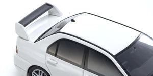 Kyosho 1/43 Scale Mitsubishi Lancer Evolution IX MR, White Diecast Car