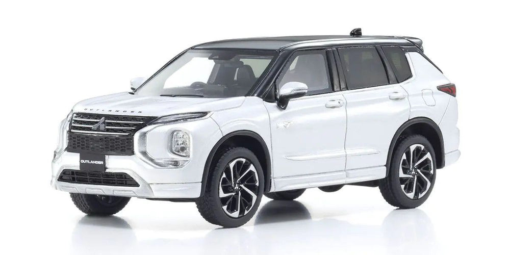 Kyosho 1/43 Mitsubishi Outlander, White, Diecast Model