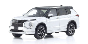 Kyosho 1/43 Mitsubishi Outlander, White, Diecast Model