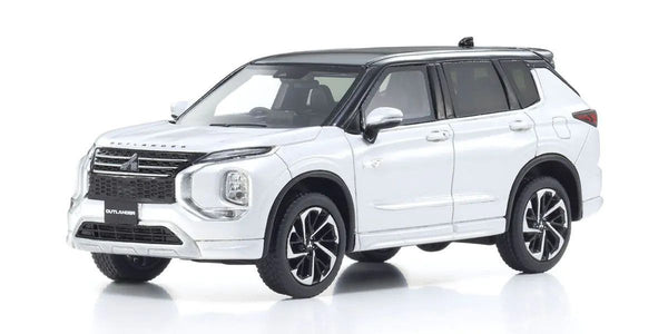 Kyosho 1/43 Mitsubishi Outlander, White, Diecast Model