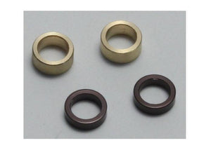 Kyosho LA253GM Gunmetal Rear Hub Crush Tube / Axle Spacers Lazer ZX-6