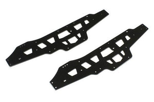 Kyosho MA073BKC Side Plate (Black/2pieces) For Mad Series FO-XX