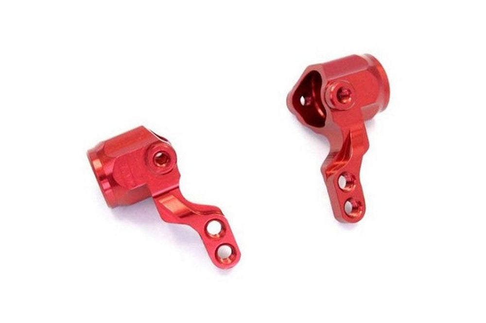 Kyosho MBW017RB Aluminum Knuckle Set (Red) Mini-Z Buggy