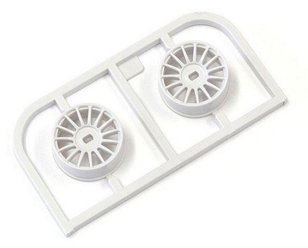 Kyosho MDH100W-N0B Multi Wheel N/Offset 0 (White/ 2pieces) Mini-Z Awd