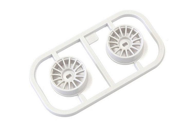Kyosho MDH100W-N25 Multi Wheel N/Offset 2.5 (White /2pieces) Mini-Z Awd