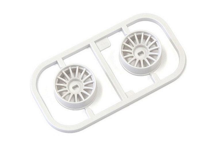 Kyosho MDH100W-N35 Multi Wheel N/Offset 3.5 (White / 1Pair) Mini-Z
