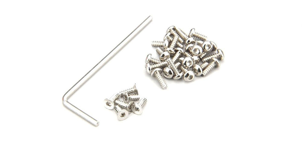 Button Hex Screw Set (MINI-Z AWD/Nickel)