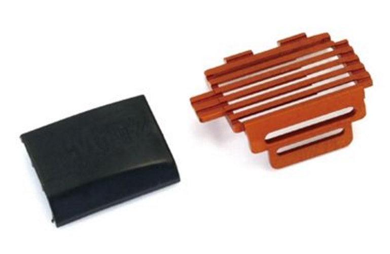 Kyosho MDW027 Aluminum Motor Cover Orange Mini-Z Awd