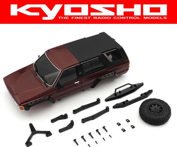 Kyosho MXB02MR BS MX-01 Toyota 4Runner Metallic Red Mini-Z 4X4