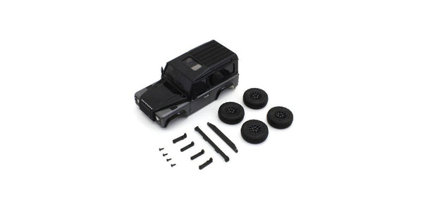 Kyosho MX-01 Land Rover Defender 90 Autobiography Corris Gray / Santorini Black Body Set