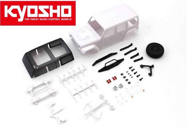 Kyosho MXN01 JEEP WRANGLER RUBBICON White Body Set