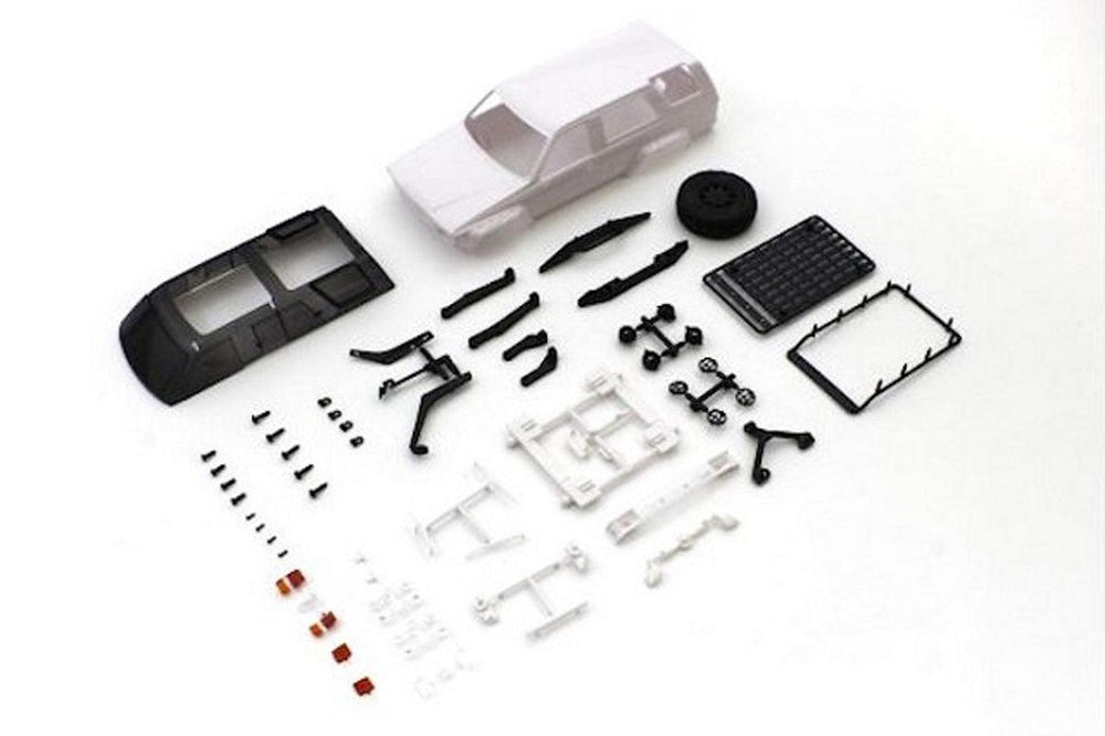 Kyosho MXN04 Toyota 4Runner w/Acc White Body Set Mini-Z