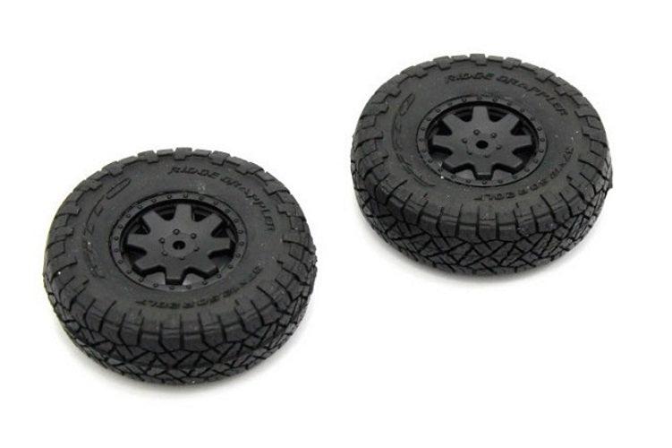 Kyosho MXTH001 Premounted Tire/Wheel (2pieces) Toyota 4Runner Mini-Z
