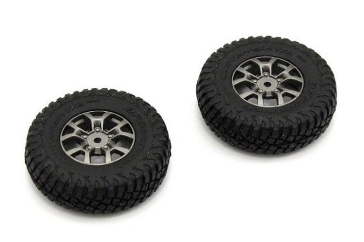 Kyosho MXTH002HW Mounted Tire/Wheelw/Weight Jimny Sierra Mini-Z