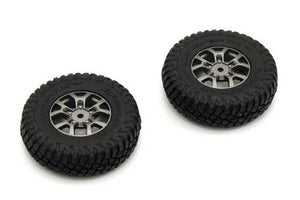 Kyosho MXTH002HW Mounted Tire/Wheelw/Weight Jimny Sierra Mini-Z