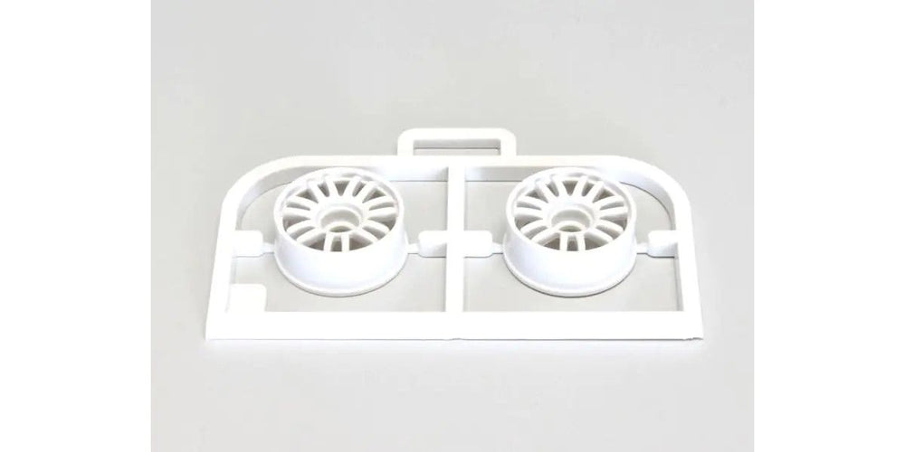 Kyosho 0 Offset White Narrow Wheels for Mini-Z RWD, 2 pc