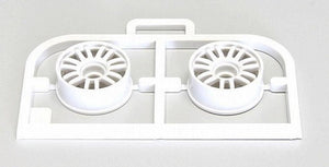 Kyosho MZH131W-N0 Multi Wheel II N/Offset 0 (White/RE30/2pieces) For Mini-Z