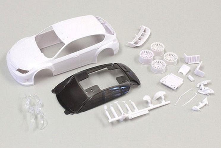 Kyosho MZN160 Subaru Impreza WRC2008 Unpainted White Body (w/Rim)