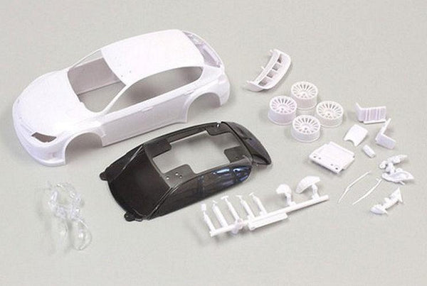 Kyosho MZN160 Subaru Impreza WRC2008 Unpainted White Body (w/Rim)