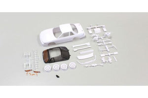 Kyosho NISSAN SILVIA S13 White body set (w/Wheel)